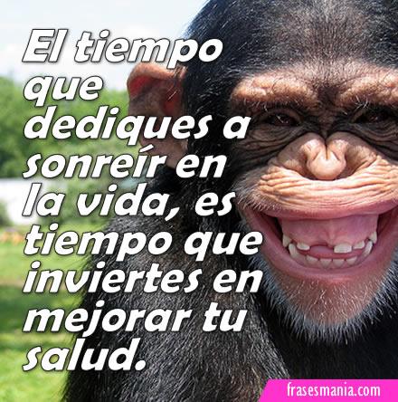 ... que dediques a sonreír en la vida, .... Frases en Frasesmania.com