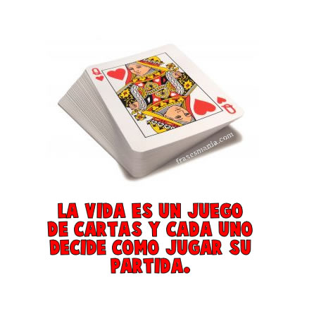 Frases sobre juego de poker