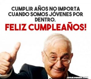 Feliz cumple