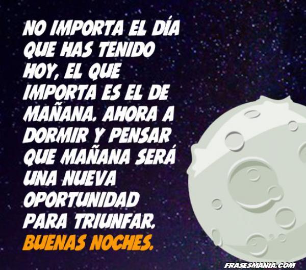 Frase de buenas noches