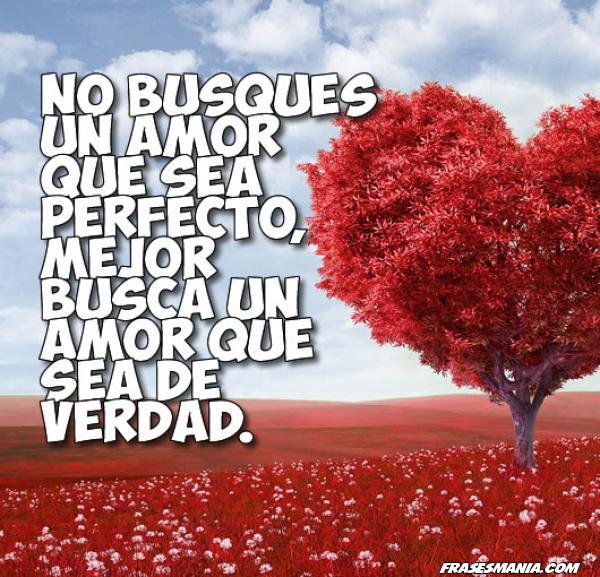 Frase del amor verdadero