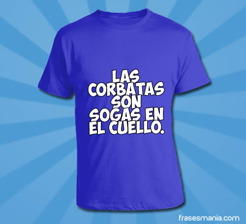 Frases de camisetas