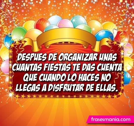 Frases de fiesta