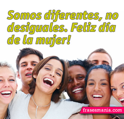 Frases del día de la mujer