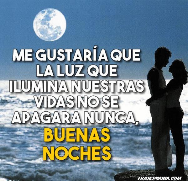 Frases hermosas de buenas noches