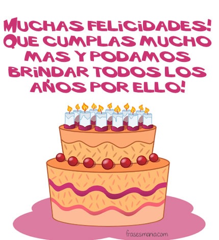 Muchas felicidades