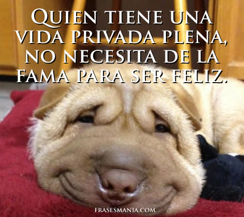 Ser feliz