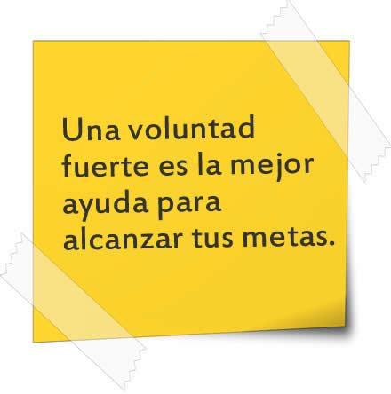 Voluntad fuerte